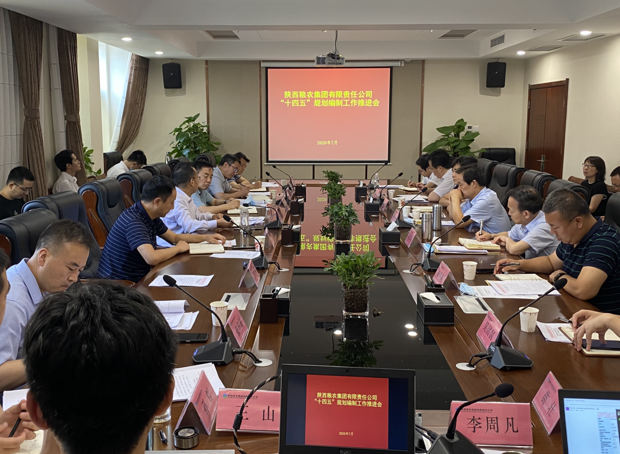 糧農集團召開“十四五”規劃編制工作推進會