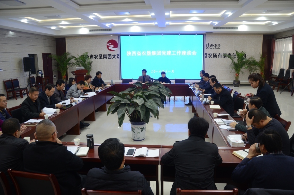 省農墾集團召開黨建工作座談會