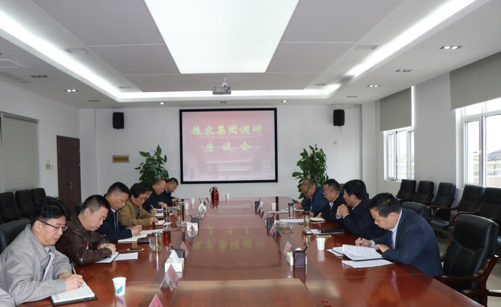 王桂欣總經理一行深入西瑞集團調研