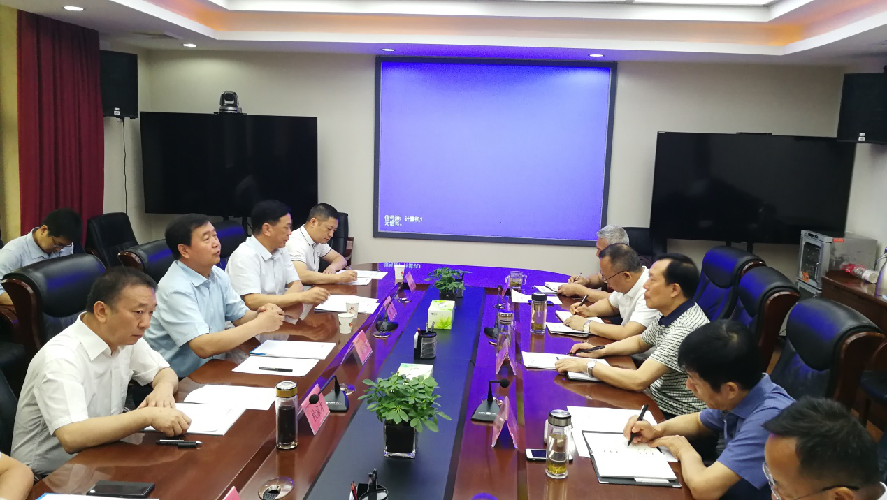 漢中市政府與陜西糧農集團推進產業項目合作