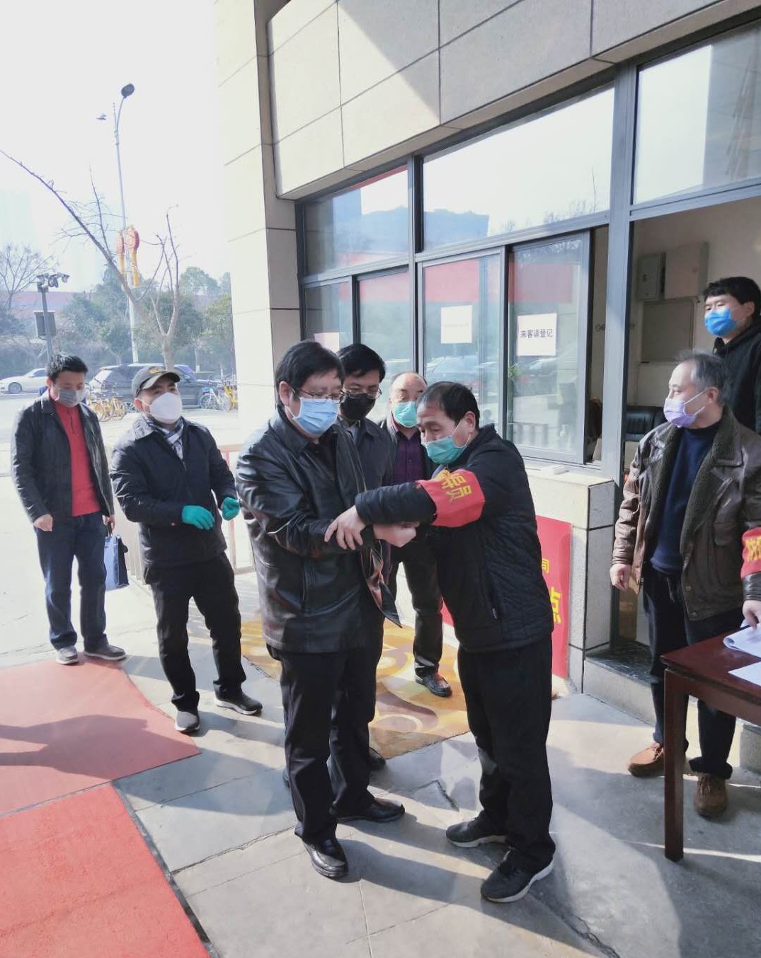 省發改委紀檢組到糧農集團軍供公司檢查疫情期間復工復產和糧油保供工作