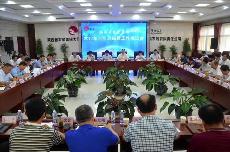 糧農集團王桂欣總經理出席省農墾集團2017年半年總結暨工作推進會