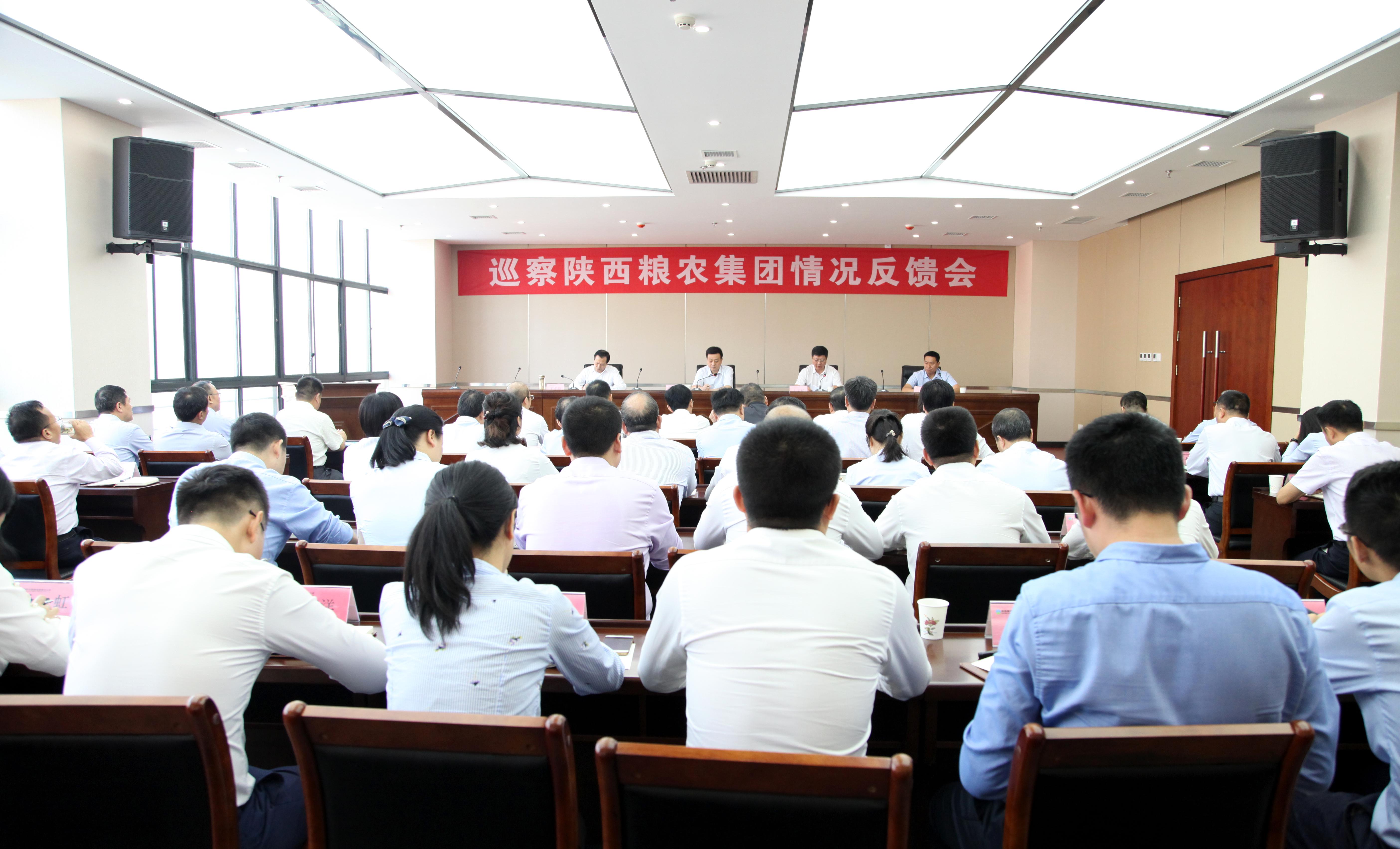 省國(guó)資委黨委第二巡察組召開巡察糧農(nóng)集團(tuán)情況反饋會(huì)