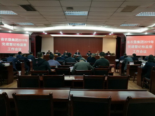農墾集團召開2019年黨建暨紀檢監察工作會議
