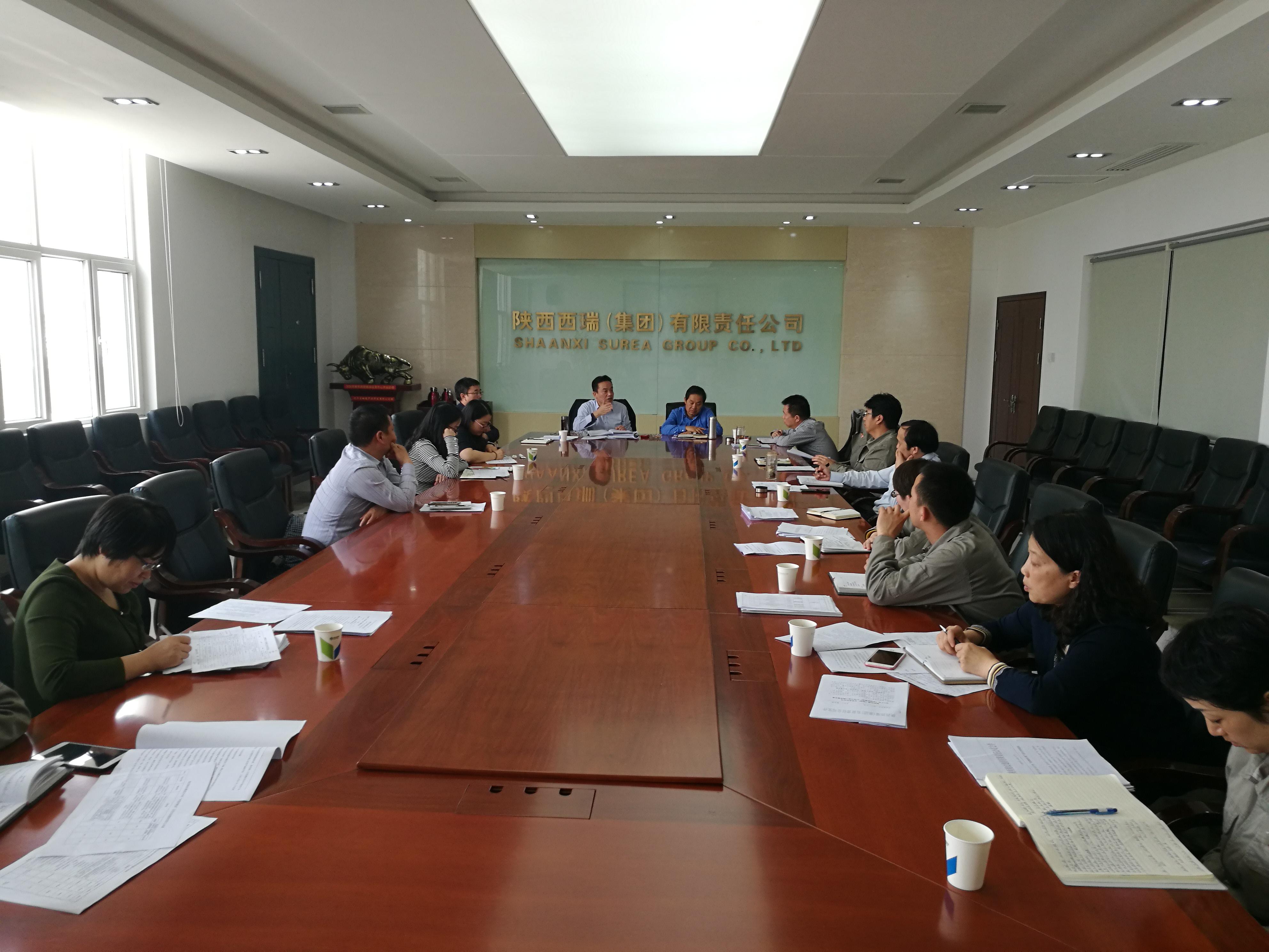 陜西糧農集團潘智炎副總經理到西瑞集團調研指導“中國好糧油”項目建設