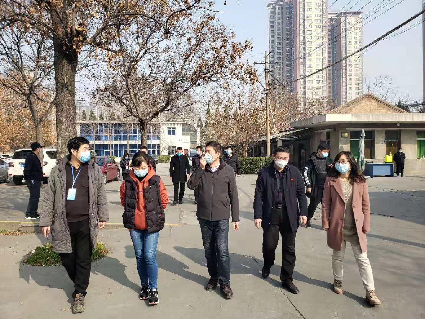 蓮湖區(qū)商務(wù)局等單位到油脂集團 督導檢查疫情防控和復工復產(chǎn)驗收檢查