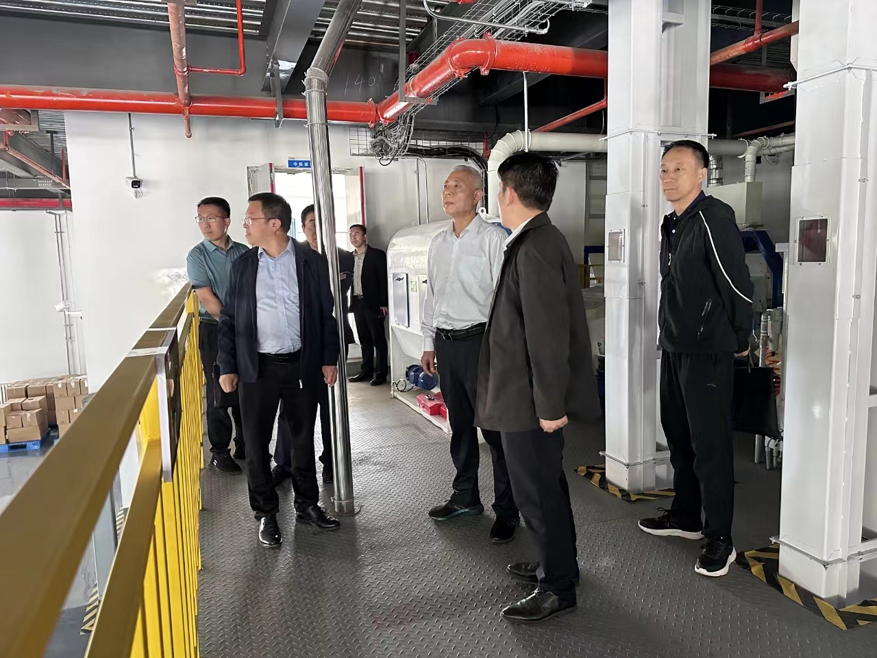周小林帶隊赴延安小米精深加工項目調研指導工作